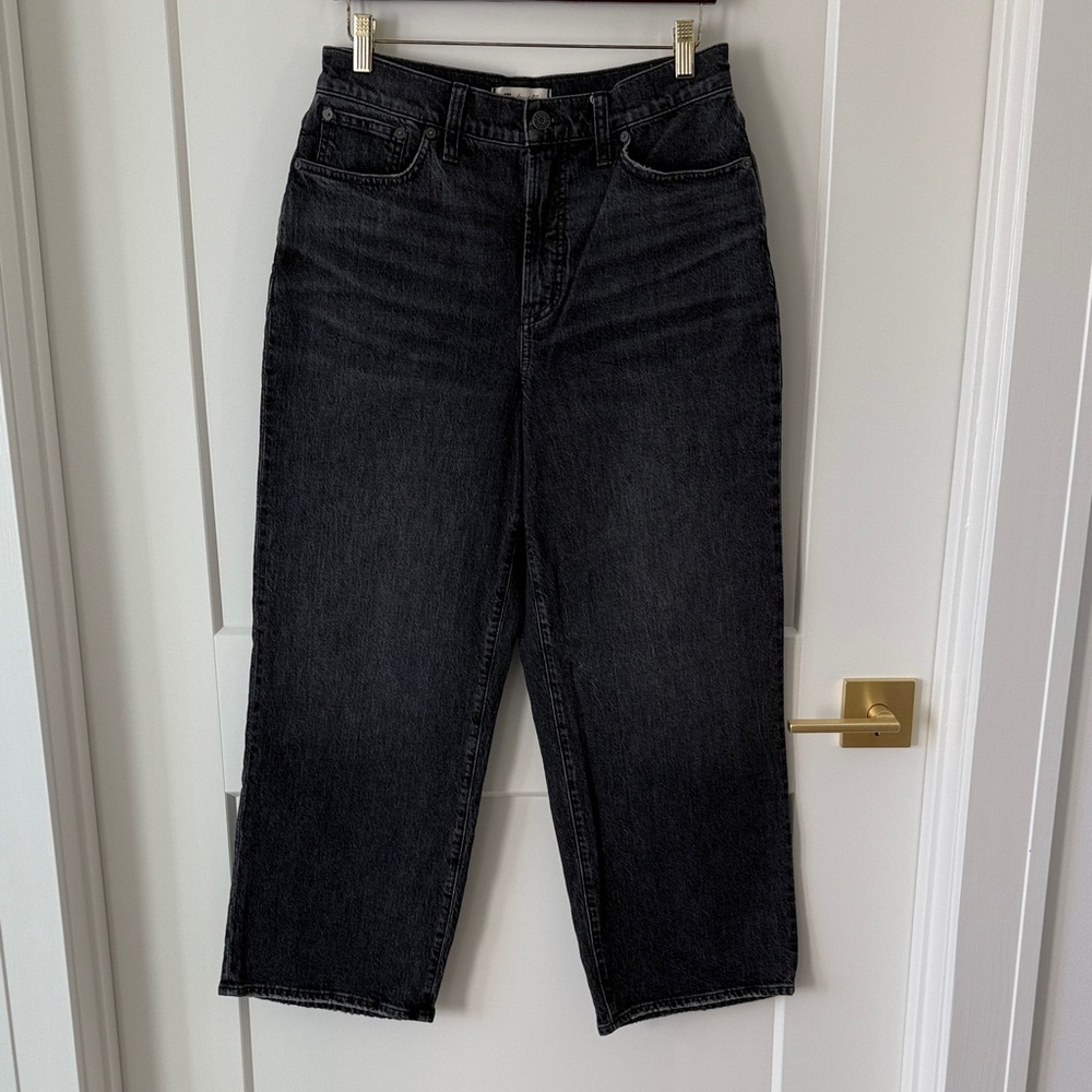 Madewell Women's The Perfect Vintage Wide-Leg Crop Jean’